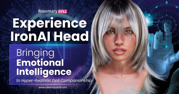 Experience IronAI Head: Bringing Emotional Intelligence to Hyper-Realistic Doll Companionship
